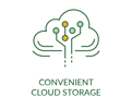 Convenient cloud storage