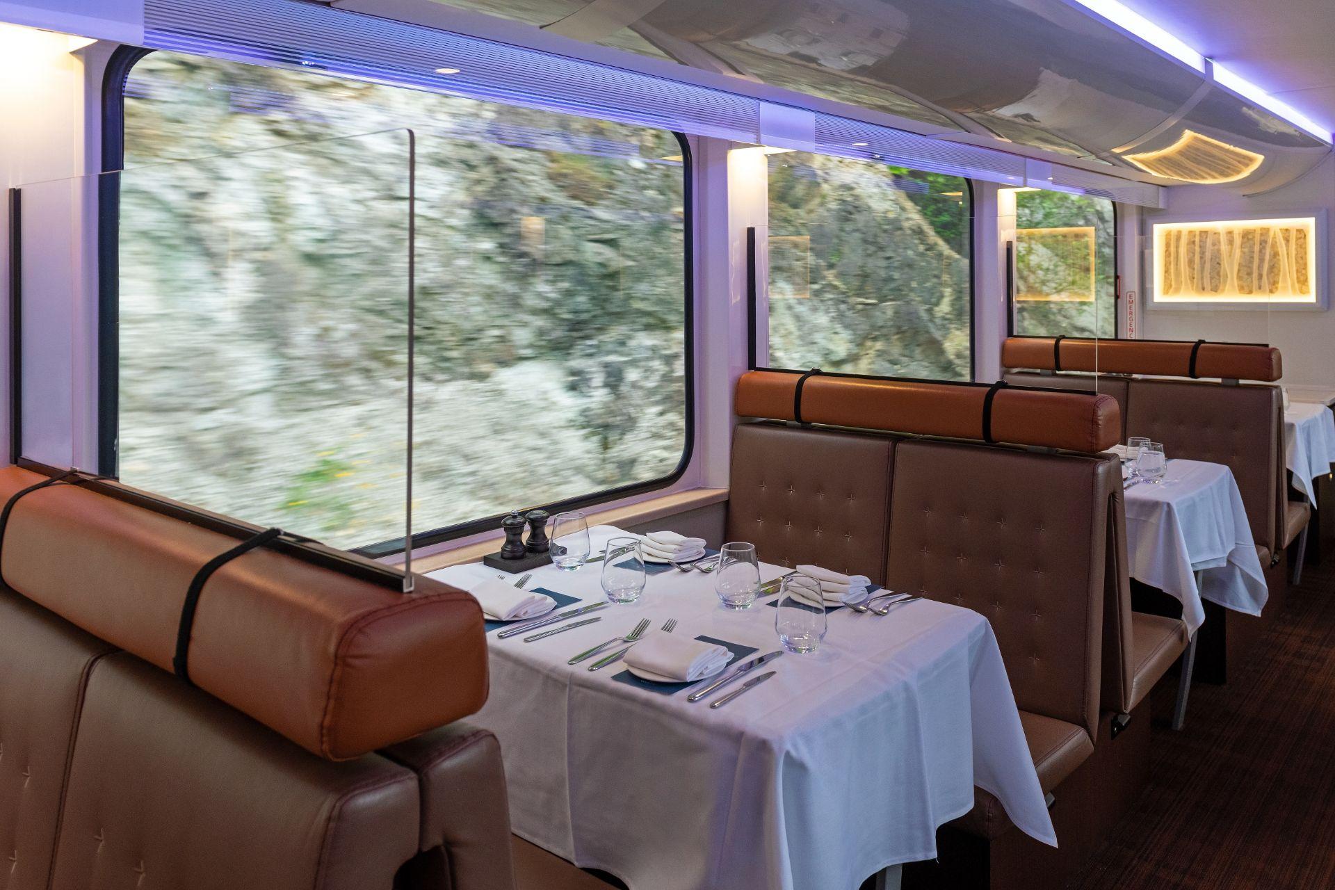 dining car train